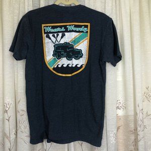 Wears Woody Beach T Shirt Lacrosse size medium made in USA